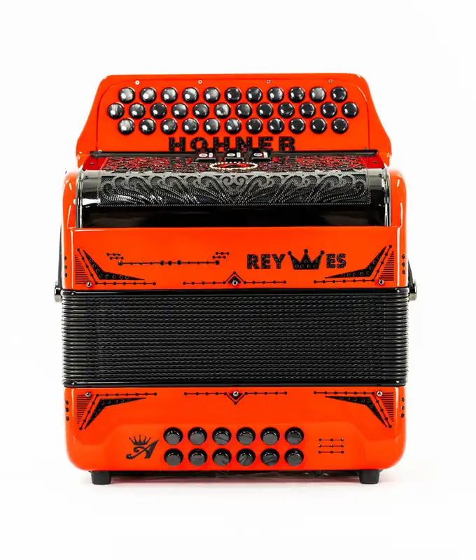 Hohner Anacleto Rey Especial II 3 Switch EAD Accordion- Pure Red | New Fan Favorite