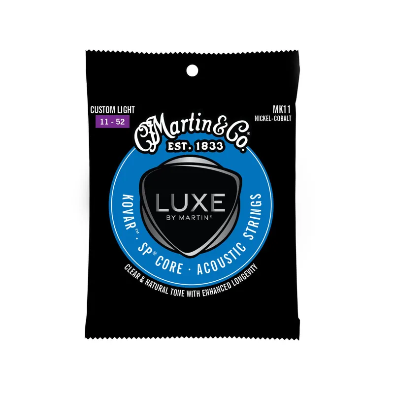 Martin - Luxe By Martin® Kovar™ Strings - Custom Light- 41Y23MK11 Grab Now