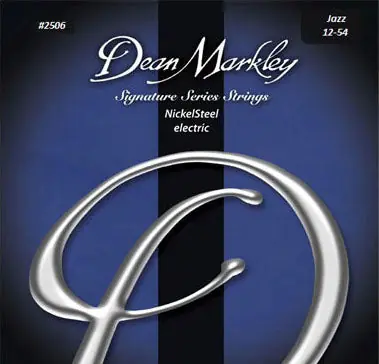 Dean Markley - Signature Series Electric Guitar Strings – 2506 Jazz 12-54 Authentic