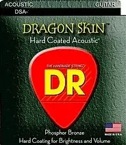 DR Strings - DSA-13 Coated Acoustic Dragon Skin Medium 13-56 Buy Today