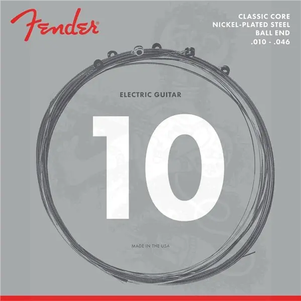 Trending Fender - Classic Core-255R, Nickel-Plated Steel, Ball Ends (.010-.046) – 0730255406