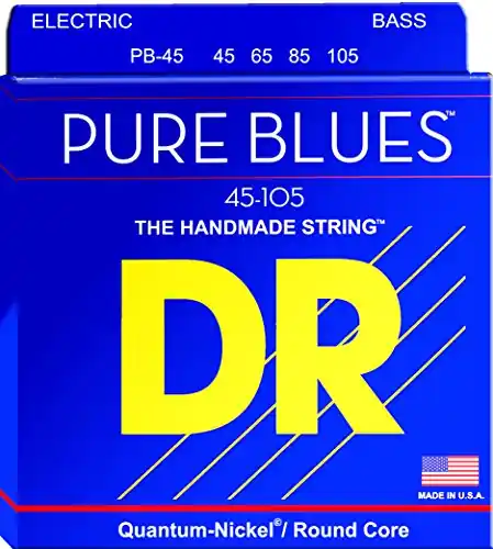 Genuine DR Strings - DR B Pure Blues PB-45 45-105