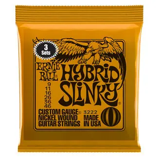 Mega Sale Ernie Ball - Electric Hybrid Slinky3pk 3222