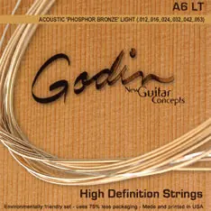 Godin - A6 Light 12-53 Phosphor Bronze Big Sale