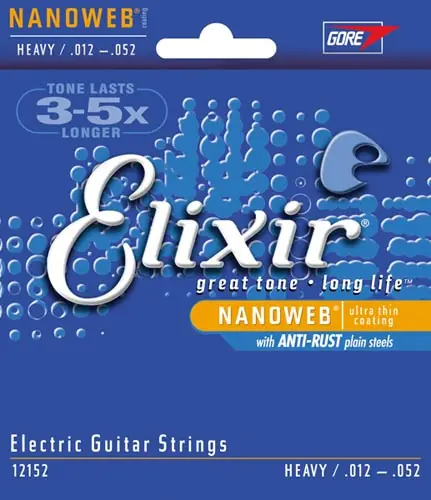 Elixir - NANOWEB® Coating 12152 Light 12-52 Handmade