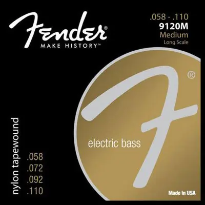 Limited Time Fender - Nylon Bass Guitar string .58 - .110 073-9120-406