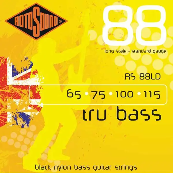 Rotosound - RS88LD .65 - .115 Black Nylon Best Choice