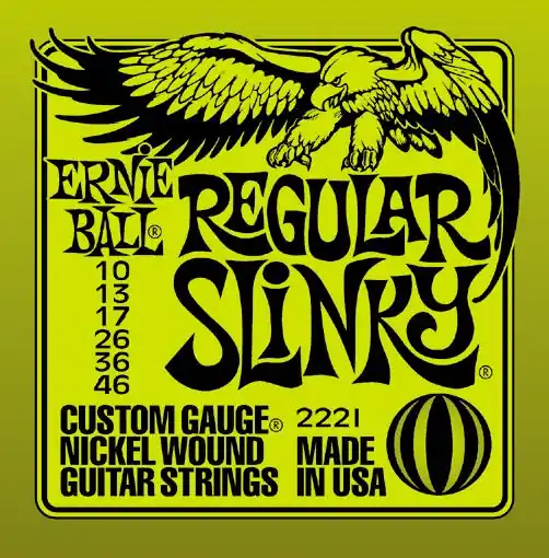 Modern Ernie Ball - Regular Slinky 10-46