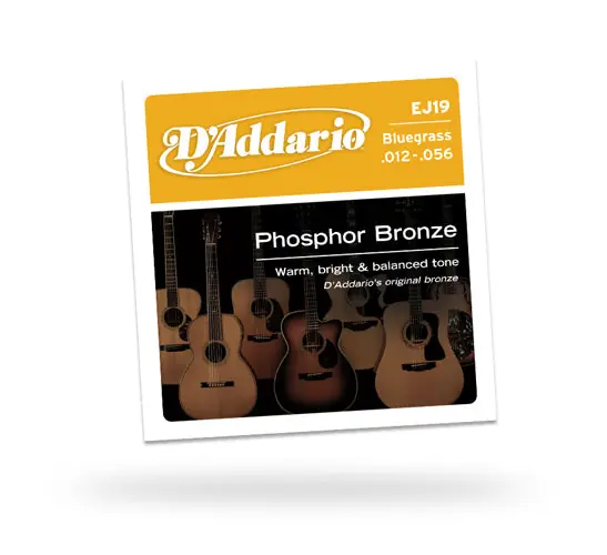 Time-Limited D'Addario - EJ19 12-56 Light Top/Medium Bottom 12-59 Phosphor Bronze