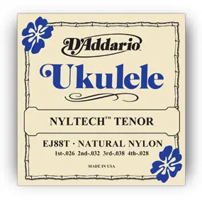 Direct From Manufacturer D'Addario - EJ88T Nyltech Ukulele- Tenor