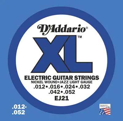 Must Have D'Addario - EJ21 Jazz .12 - .52