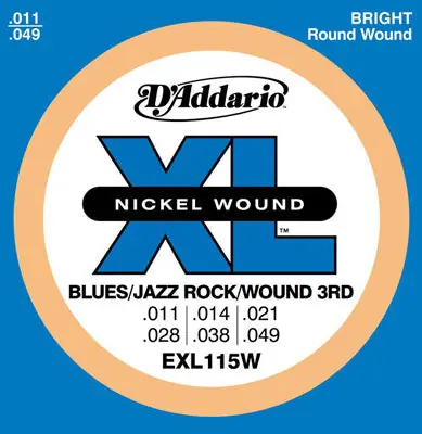 D'Addario - EXL115W - 11-49 New Arrival