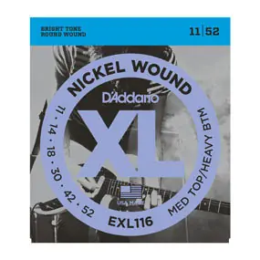 D'Addario - EXL116 .11-.52 Money Back Guarantee