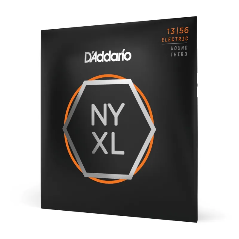 Best Price D'Addario - NYXL1356W Nickel Wound Electric Guitar Strings - Medium Wound 3rd - 13-56