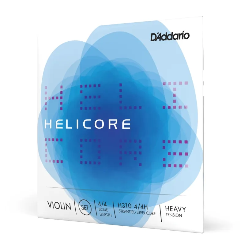D'Addario - Helicore Violin String Set - 4/4 Scale - Heavy Tension Money Back Guarantee