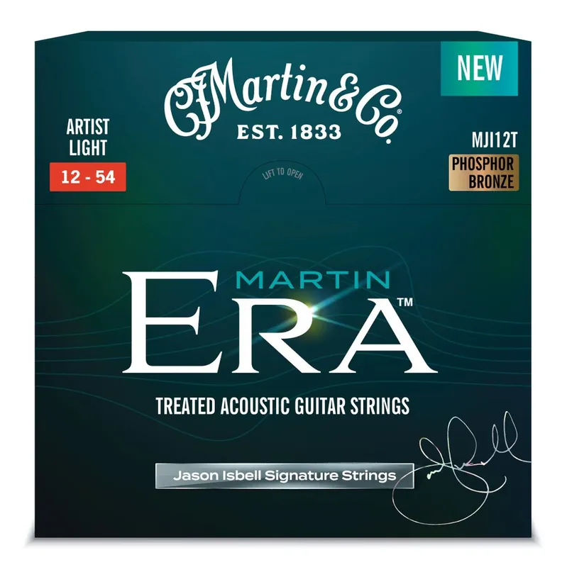 Martin (C.F. Martin & Co.) - Martin Era™ Treated Acoustic Guitar Strings - Artist Light - MJI12T Price Drop