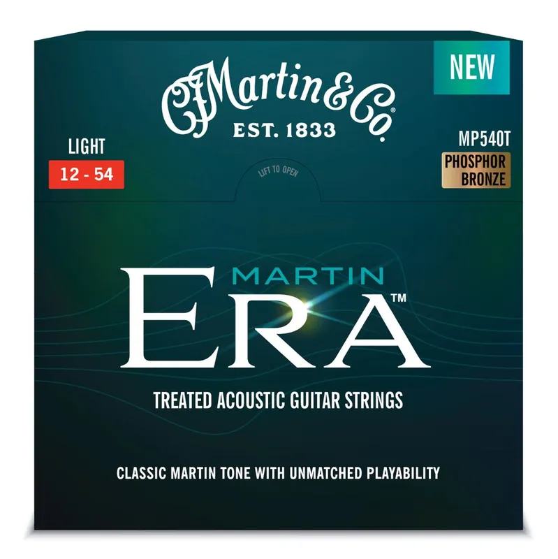 Top Rated Martin (C.F. Martin & Co.) - Martin Era™ Treated Acoustic Guitar Strings - Light - MP540T