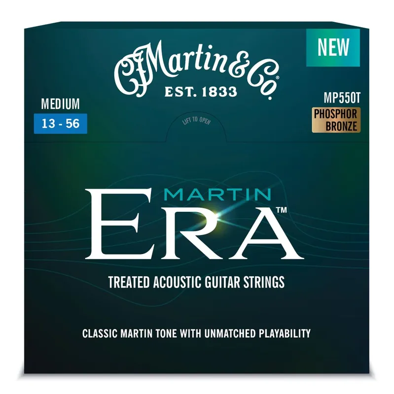 Today Only Martin (C.F. Martin & Co.) - Martin Era™ Treated Acoustic Guitar Strings - Medium - MP550T