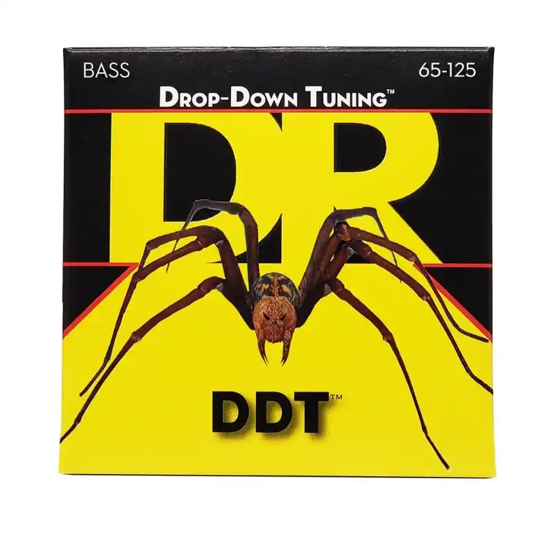 Price Cut DR Handmade Strings - DDT Drop-down Tuning Bass Strings - Extra Heavy (65-125) - DDT-65