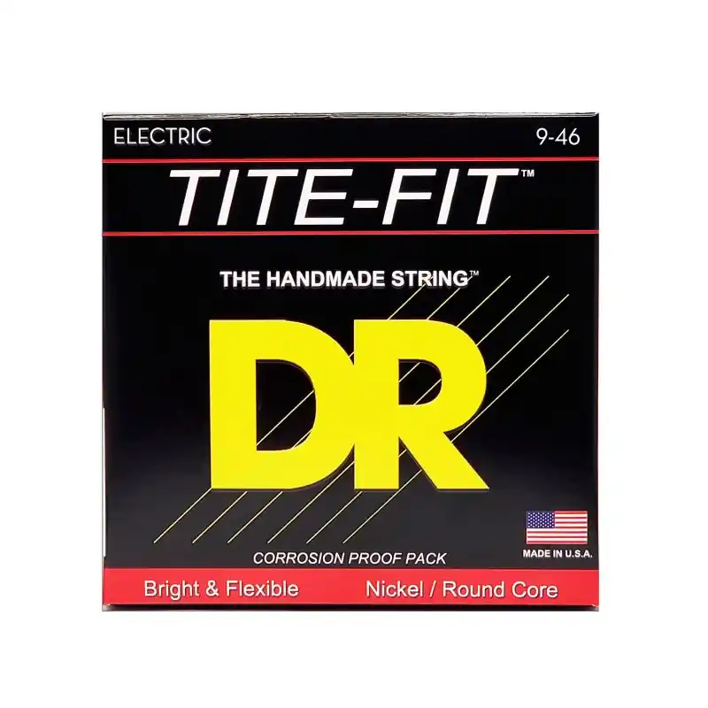 Seasonal Sale DR Handmade Strings - Tite-fit Electric Guitar Strings - Light - Heavy (9-46) - LH-9