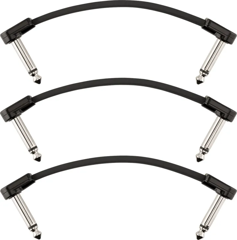 Mega Sale Fender - Blockchain 4" Patch Cable -3-Pack -Angle/Angle 099-0825-007