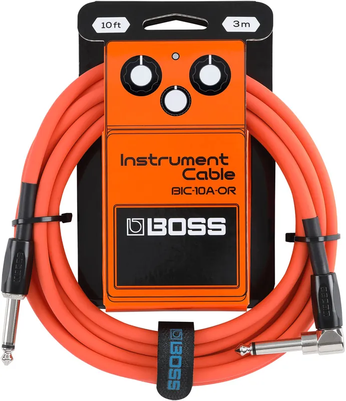 Boss BIC-10A-OR Instrument Cable - Orange Bulk Order