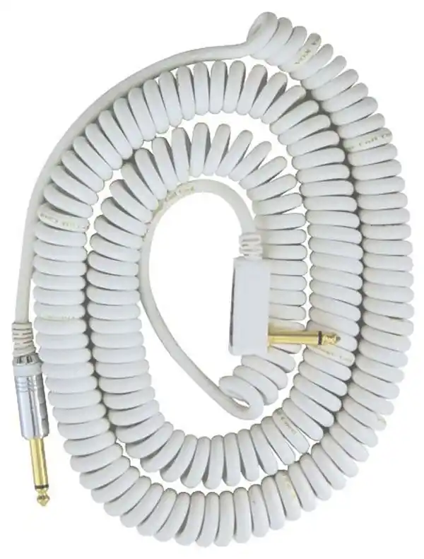 Vox - Vintage Coiled Cable, 9m - White - VCC90-WH Trusted Brand