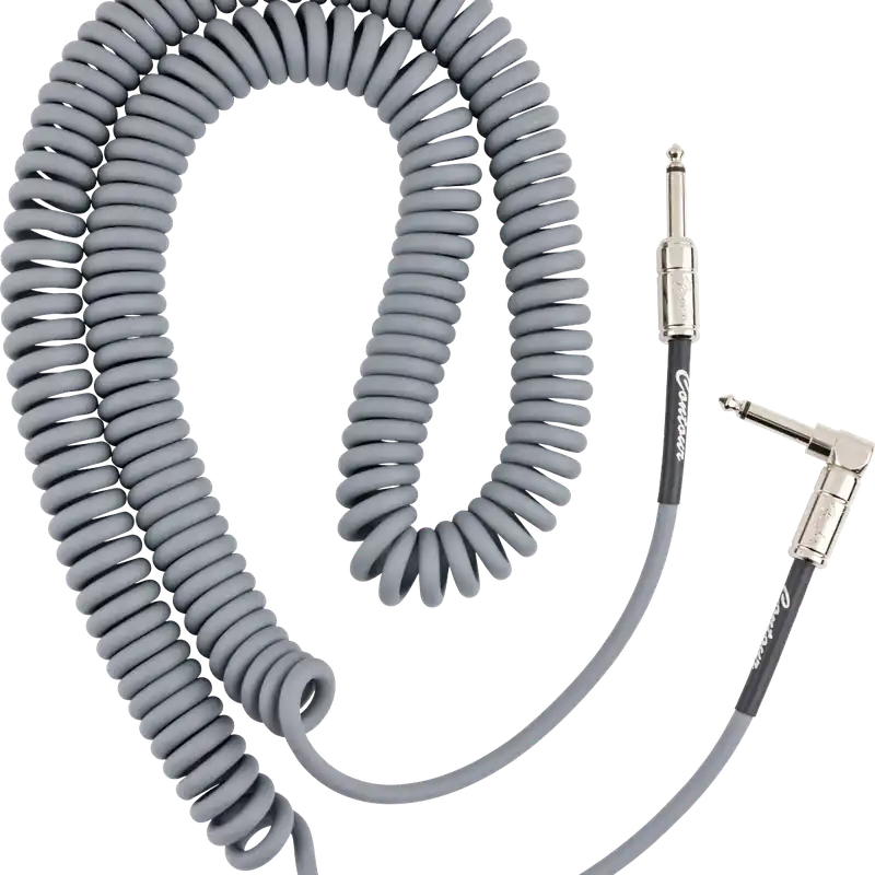 Professional Grade Fender - Contour™ 30' Coiled Cable - Inca Silver - 099-0573-024