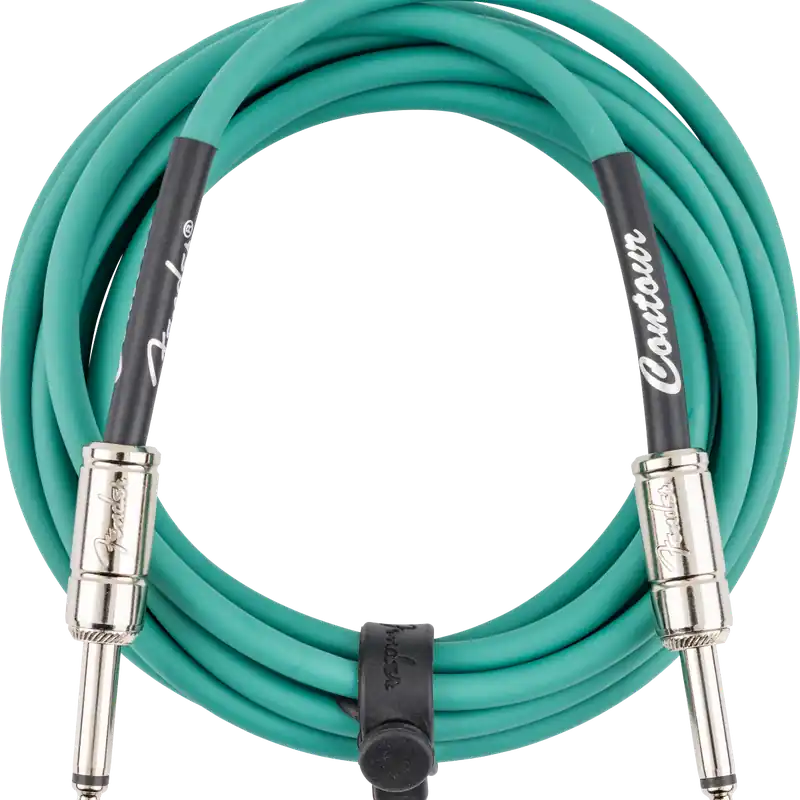 Fender - Contour™ 10' Cable - Sherwood Green - 099-0571-146 Warranty Included