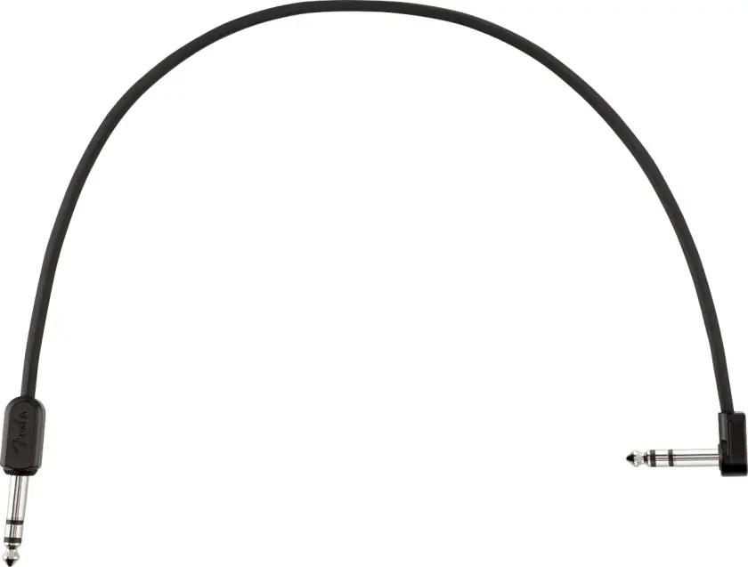 Secure Checkout Fender - Blockchain 16" Patch Cable -Stereo TRS -Straight/Angle 099-0825-015
