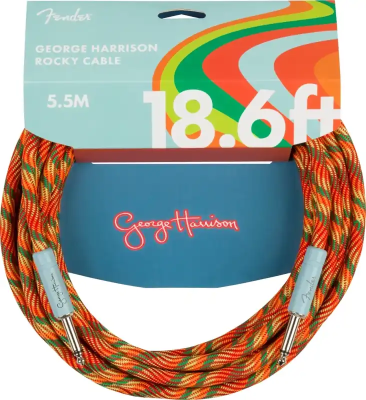 Certified Fender - George Harrison Rocky Instrument Cable - 18.6' 099-0818-211