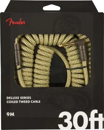 Flash Sale Fender - Deluxe Series Coil Cable, Tweed, 30' Tweed 099-0823-050