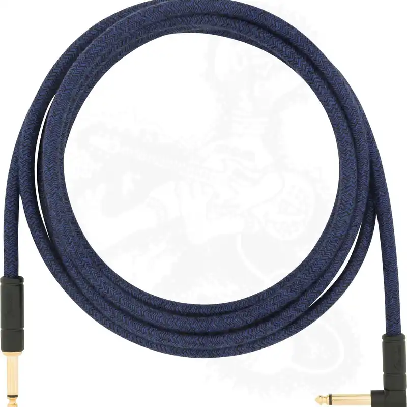 Wholesale Fender - Angled Festival Instrument Cable, BlueBlue Dream 099-0910-073