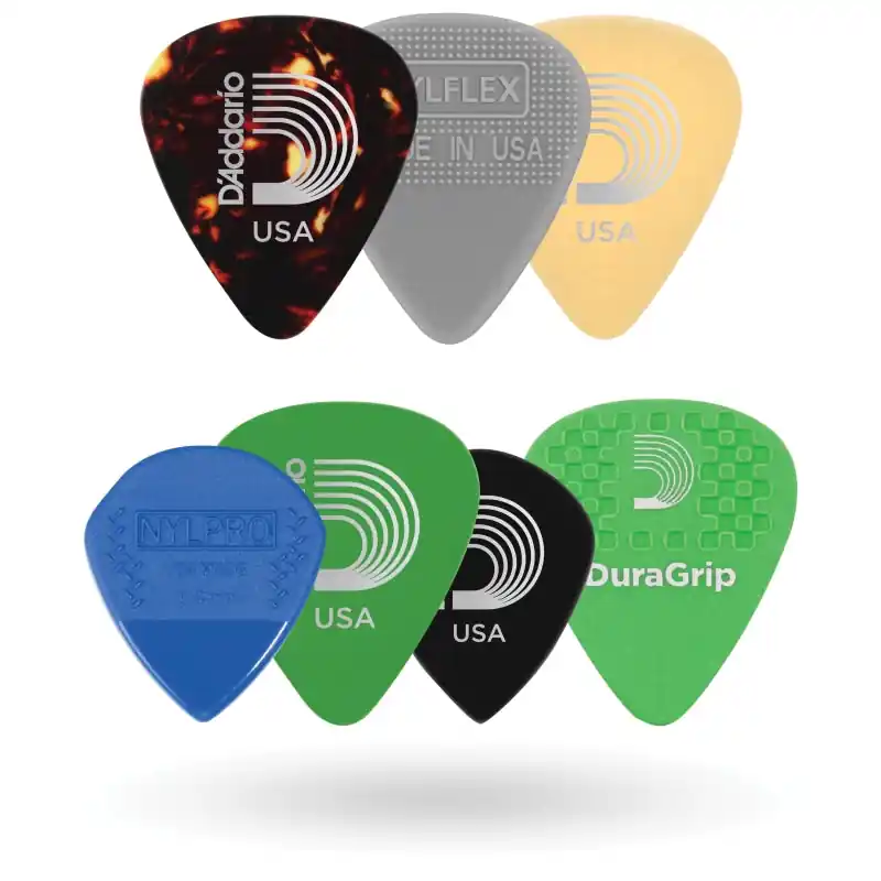 Cheap D'Addario Accessories - Assorted Guitar Picks, 7-pack, Medium1XVP4-5