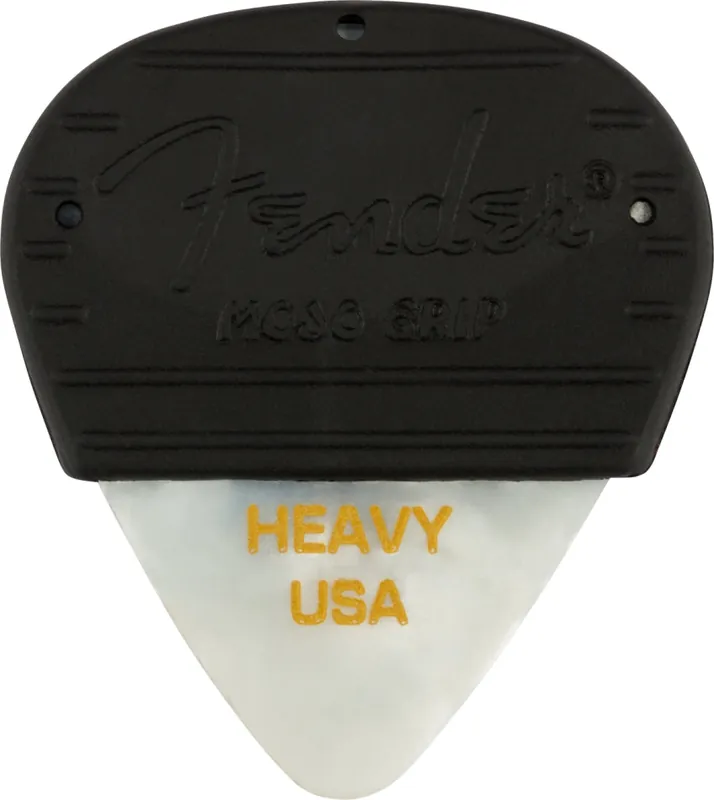 Fender - Mojo Grip Picks Celluloid Heavy 3-Pack White Moto – 1985351905 Buy Today