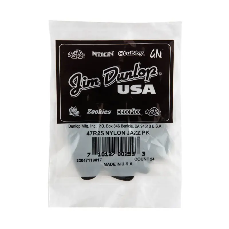 Low Price Dunlop - Stiffo Jazz II Guitar Pick (24/bag) - 47R2S