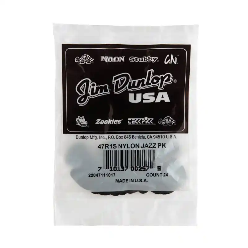 Dunlop - Stiffo Jazz I Guitar Pick (24/bag) - 47R1S Exclusive