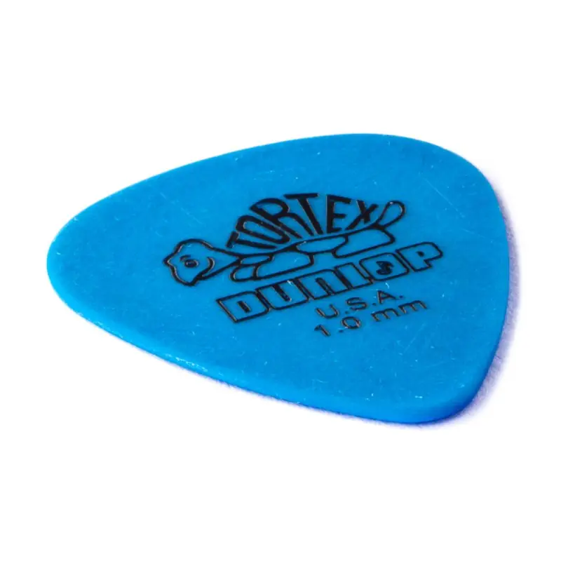 Dunlop - Blue 1.0mm Tortex® Standard Guitar Pick (72/bag) - 418R1.0 Top Pick