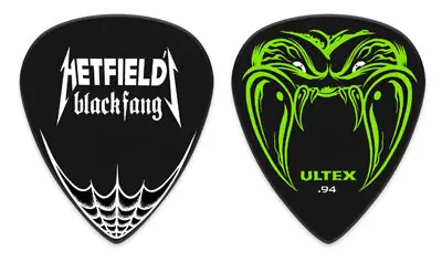 Brand New Dunlop - Hetfield Black Fang Guitare Picks 0.94mm (6 Pieces) - PH112P94