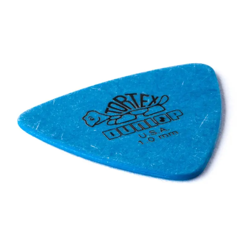 Dunlop - Blue 1.0mm Tortex® Triangle Guitar Pick (6/pack) - 431P1.0 Top Rated