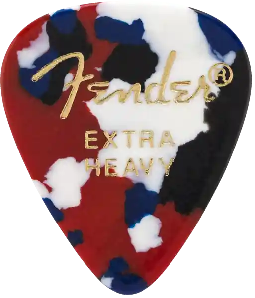 Fender - Classic Celluloid - Confetti - 351 Shape - Extra Heavy - 144 Count - 198-0351-650 Discount