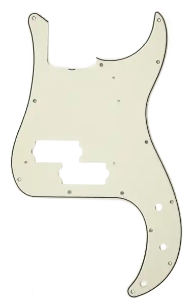 Free Delivery Fender - Pure Vintage Pickguard - '63 Precision Bass® - 13-Hole Mount - Mint Green - 3-Ply - 009-7224-049