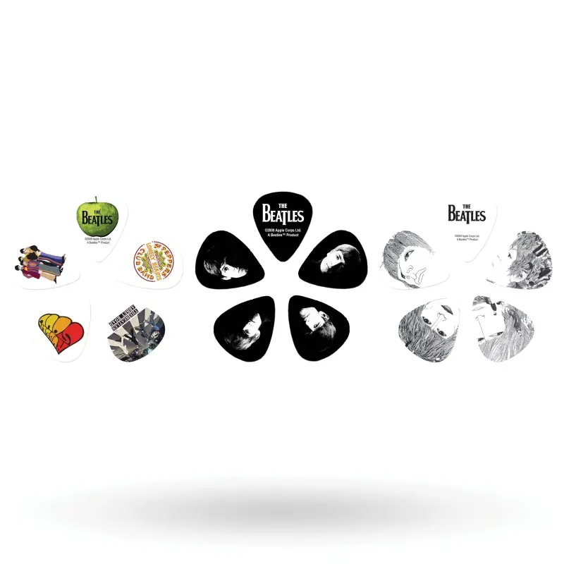 D'Addario Accessories - Beatles Signature Guitar Pick Tins, Stripes1CAB4-15BT2 Must Have