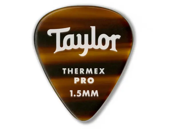 Taylor - Premium 351 Thermex Pro Guitar Picks Tortoise Shell 1.50mm 6-Pack 80759 Final Sale