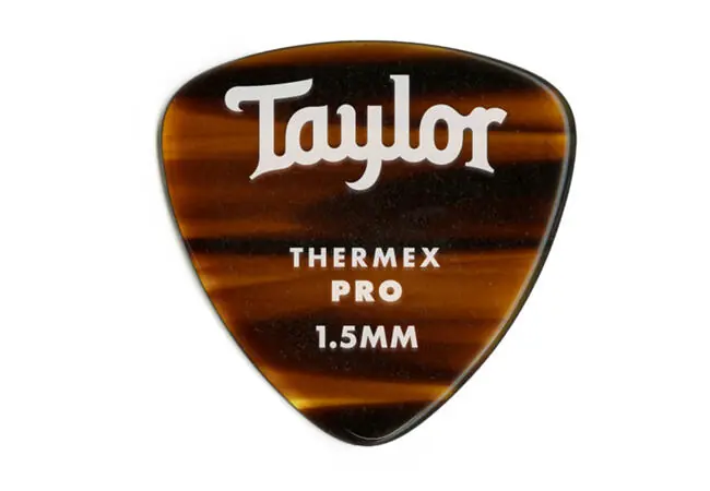 Taylor - Premium 346 Thermex Pro Guitar Picks Tortoise Shell 1.50mm 6-Pack 80758 Certified