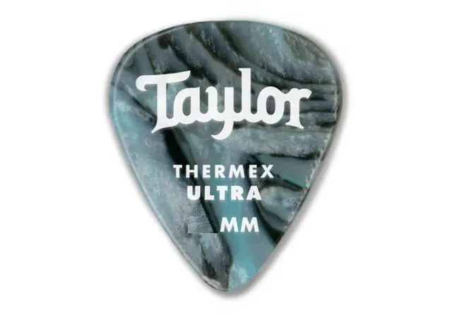 Taylor - Premium 351 Thermex Guitar Picks Abalone 1.50mm 6-Pack 80740 Professional Grade