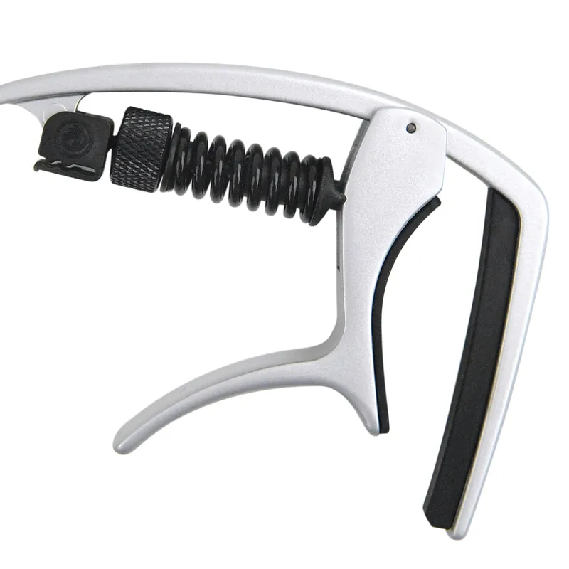 D'Addario Accessories - NS Tri-Action Capo- Silver CP-09S Brand New