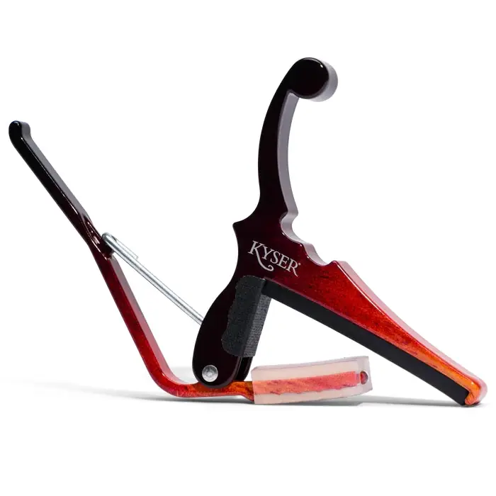 Kyser - Quick-Change Acoustic Guitar Capo - Sunburst - KG6SNBA Discount