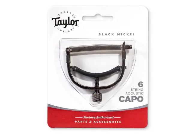 Same Day Shipping Taylor - 6-String Capo, Black Nickel 80491