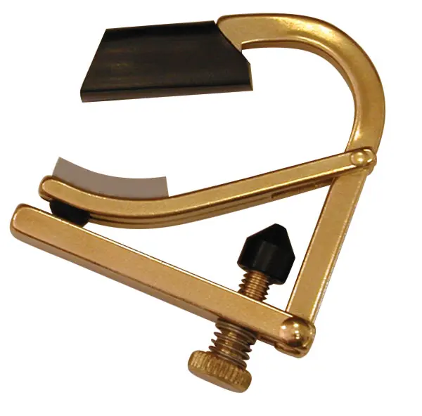 Shubb - Original Series - Unplated Brass Partial Capo For 3 Strings - SHUBB-C7B Top Pick